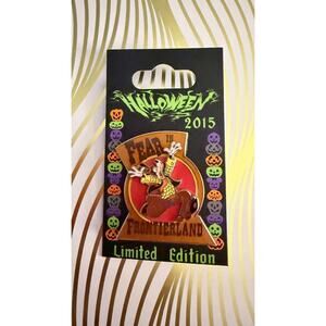 Disney Parks Halloween 2015 Goofy Cowboy Frontierland Pin - 1 of 4 in Series